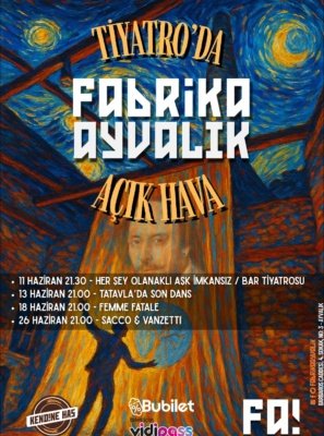 FA Tiyatro’da Açık Hava !